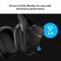 Preview: Logitech G935 Kabelloses Gaming-Kopfhörer (mit 7.1 Surround Sound, 50 mm Pro-G Klangtreiber, LYGHTSYNC RGB) (981-000744)