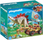 Preview: Playmobil® Dinos 9432 Forschermobil mit Stegosaurus und Seilwinde [neu]