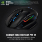 Preview: CORSAIR Dark Core RGB Pro SE Wireless FPS/MOBA Gaming Maus Mit Qi Wireless Charging - 18.000 DPI - Sub-1ms - iCUE Kompatibel - PC, Mac, PS5, PS4, Xbox - Schwarz (CH-9315511-EU)