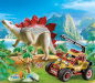 Preview: Playmobil® Dinos 9432 Forschermobil mit Stegosaurus und Seilwinde [neu]