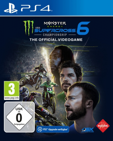 Monster Energy Supercross The Official Videogame 6 (deutsch spielbar) (AT PEGI) (PS4)
