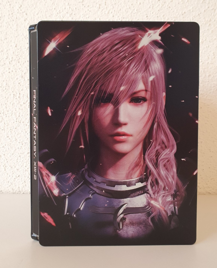 Final Fantasy XIII-2 G1 Steelbook ohne Spiel (PS3/XBOX360) inkl. 3 exklusive Sammlerkarten / Novelle FF XIII Episode 1