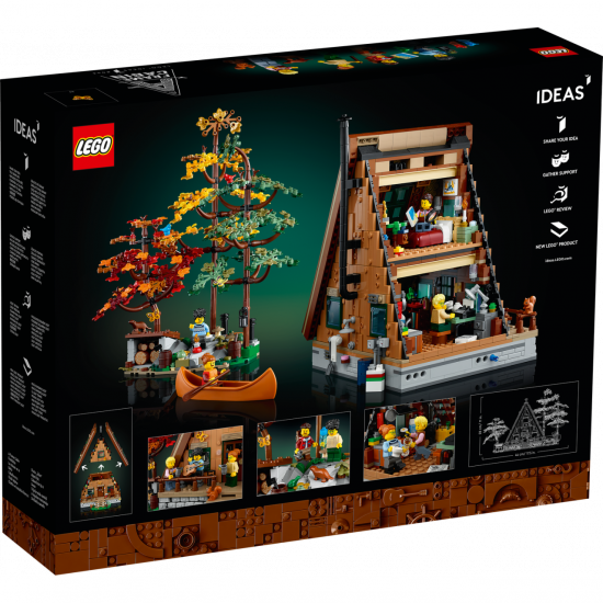 LEGO® Ideas 21338 Finnhütte [neu - Verpackung leicht eingedrückt]