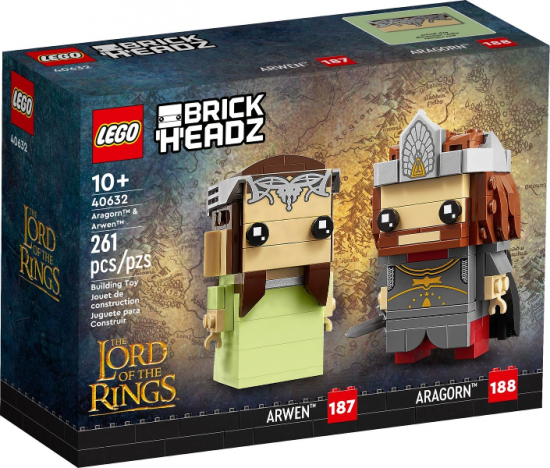 LEGO® BrickHeadz 40632 Aragorn™ und Arwen™ [neu]