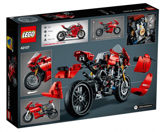 LEGO Technic 42107 Ducati Panigale V4 R [neu]