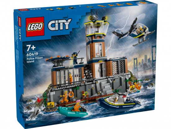 LEGO® City 60419 Polizeistation auf der Gefängnisinsel [neu]