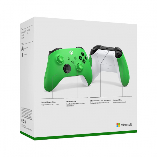 Microsoft Xbox Series Wireless Controller Velocity Green (XBOX Series S/X/One/PC)