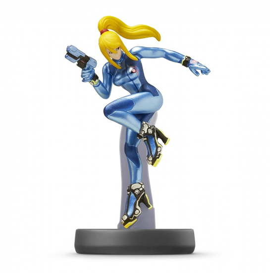 amiibo Figur Smash Zero Suit Samus (Nintendo Wii U/Switch/3DS/New 3DS)