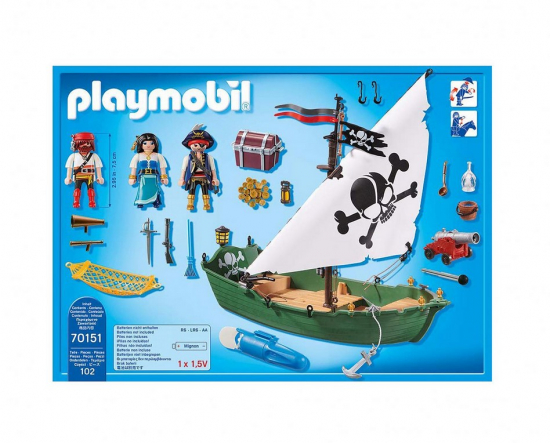 Playmobil® Pirates 70151 Piratenschiff [neu]