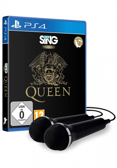 Let's Sing Queen + 2 Mikrophone (deutsch) (AT PEGI) (PS4)