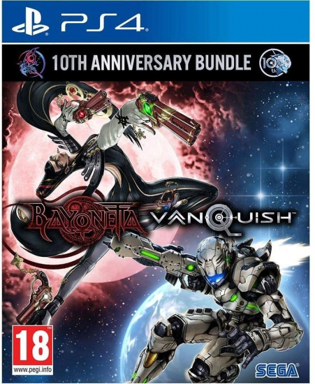 Bayonetta & Vanquish 10th Anniversary Edition [uncut] (deutsch spielbar) (EU PEGI) (PS4)