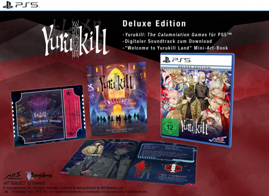 Yurukill The Calumniation Games Deluxe Edition (deutsch) (DE USK) (PS5)