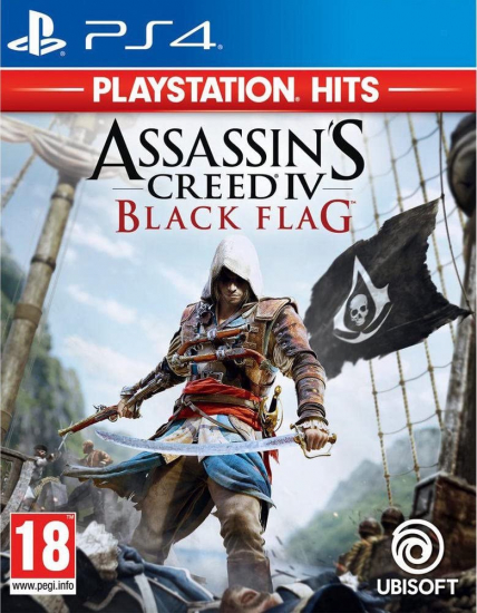 Assassin's Creed 4 (IV) Black Flag [PS Hits] (deutsch spielbar) (EU PEGI) (PS4)