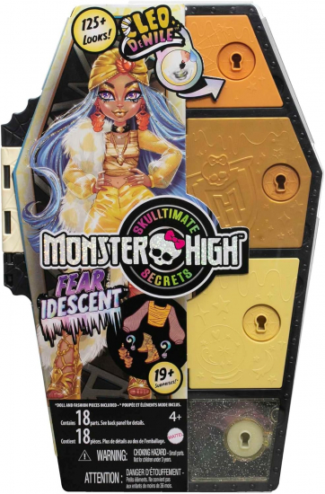 Mattel Monster High Skulltimate Secrets Fearidescent Verborgene Schätze Cleo de Nile HNF76 [neu]