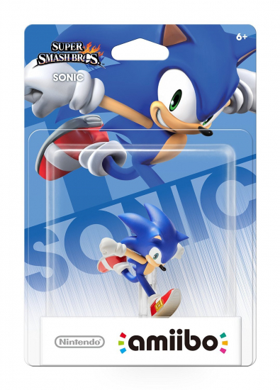 amiibo Super Smash Bros. Sonic No. 26 (Nintendo Wii U/Switch/3DS/New 3DS)