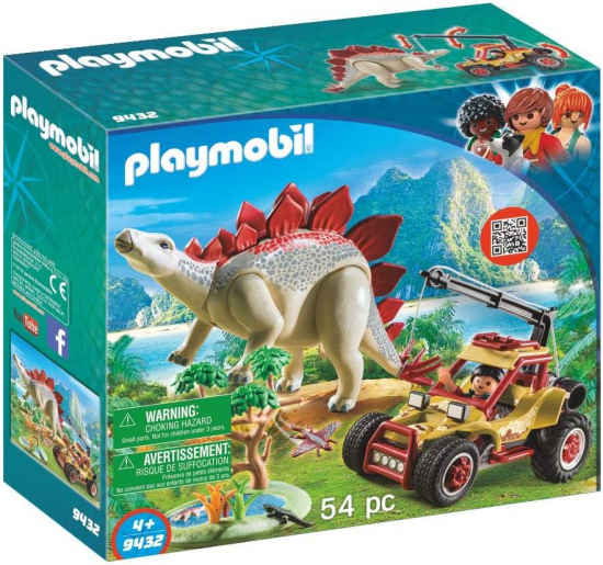 Playmobil® Dinos 9432 Forschermobil mit Stegosaurus und Seilwinde [neu]