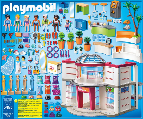 PLAYMOBIL 5485 - Shopping-Center mit Einrichtung [neu]