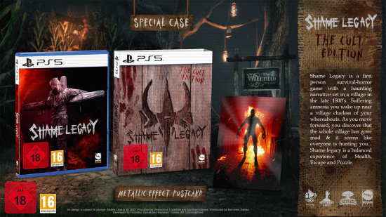 Shame Legacy The Cult Edition (deutsch spielbar) (AT PEGI) (PS5)