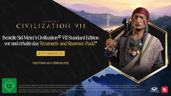 Civilization 7 (deutsch spielbar) (AT PEGI) (PC) [Code in a Box] inkl. Tecumseh- und Shawnee-Pack DLC