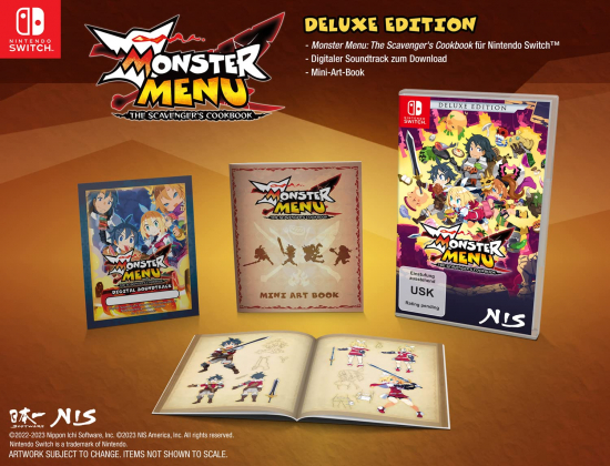 Monster Menu The Scavenger's Cookbook Deluxe Edition (englisch spielbar) (DE USK) (Nintendo Switch)