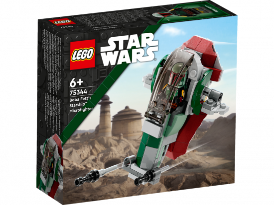 LEGO® Star Wars 75344 Boba Fetts Starship™ – Microfighter [neu - Verpackung leicht gestaucht/geknickt]