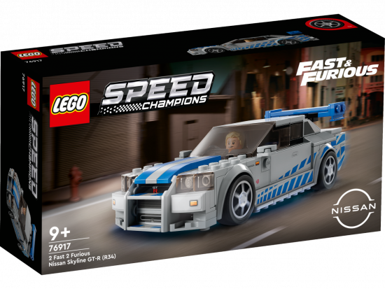 LEGO® Speed Champions 76917 2 Fast 2 Furious – Nissan Skyline GT-R (R34) [neu]