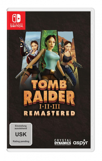 Tomb Raider 1-3 Remastered Starring Lara Croft (deutsch spielbar) (DE USK) (Nintendo Switch)