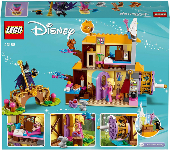 LEGO Disney Princess 43188 Auroras Hütte im Wald [neu]