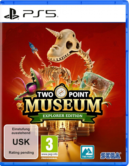 Two Point Museum Explorer Edition (deutsch spielbar) (AT PEGI) (PS5) inkl. Sonic-Objekte und Kosmetikgegenstände DLC