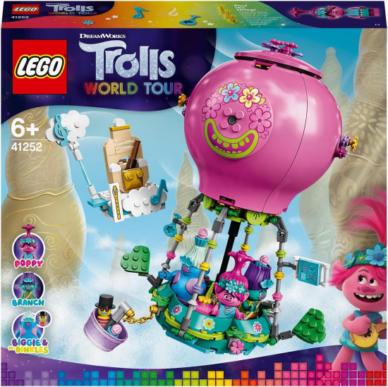 LEGO® Trolls World Tour 41252 Poppys Heißluftballon [neu]