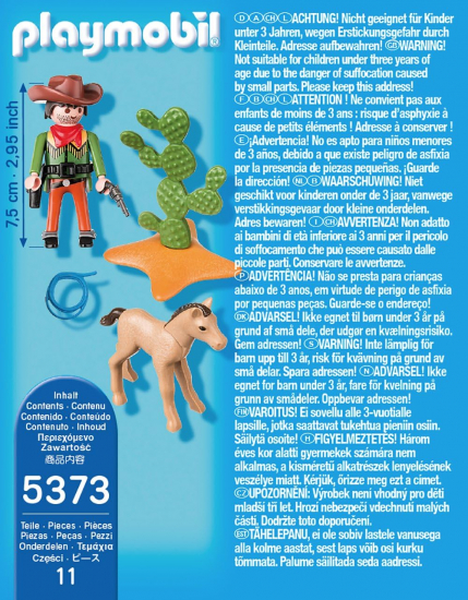 Playmobil® Special Plus 5373 Cowboy mit Fohlen [neu]