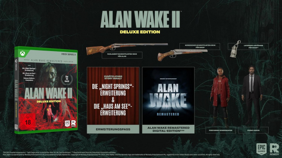 Alan Wake 2 Deluxe Edition [uncut] (deutsch spielbar) (DE USK) (PS5)