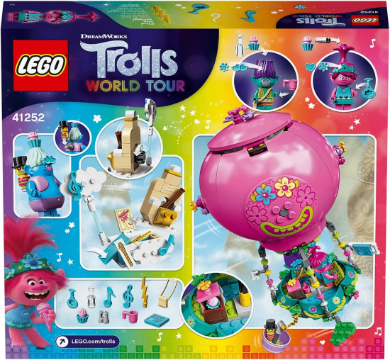 LEGO® Trolls World Tour 41252 Poppys Heißluftballon [neu]