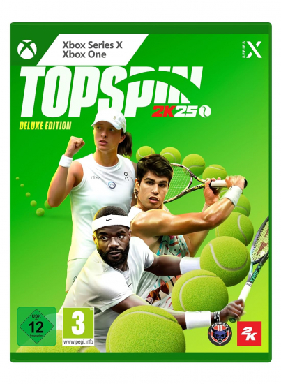 Top Spin 2K25 Deluxe Edition (deutsch spielbar) (AT PEGI) (XBOX ONE / XBOX Series X) inkl. Under the Lights Pack
