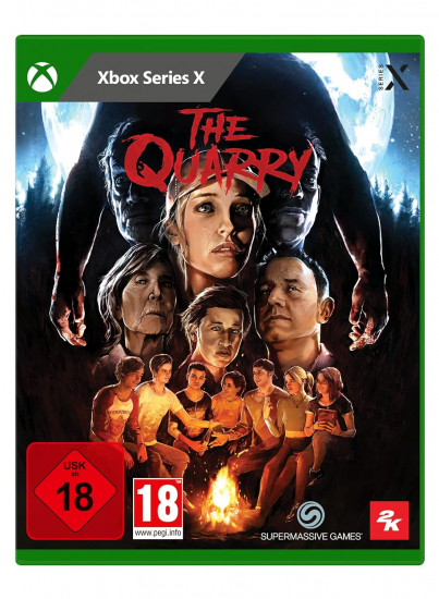 The Quarry [uncut] (deutsch spielbar) (AT PEGI) (XBOX Series X) inkl. Horror History Visual Filter Pack DLC