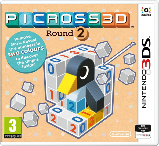 Picross 3D Round 2 (deutsch spielbar) (EU PEGI) (3DS)