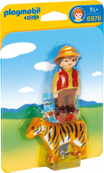 Playmobil® 1.2.3. 6976 Wildhüter mit Tiger [neu]