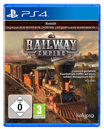 Railway Empire (deutsch spielbar) (AT PEGI) (PS4)