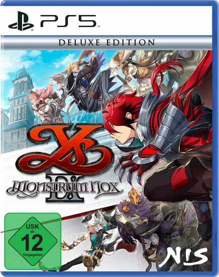 Ys IX Monstrum Nox Deluxe Edition (englisch spielbar) (DE USK) (PS5)
