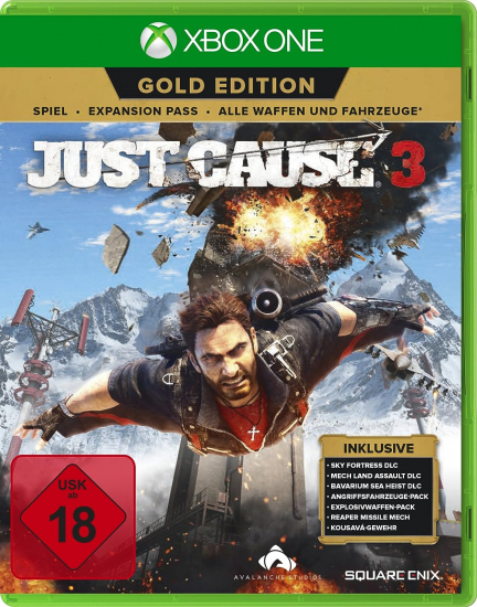 Just Cause 3 Gold Edition (deutsch spielbar) (DE USK) (XBOX ONE)