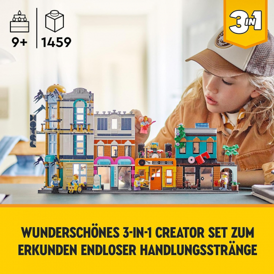 LEGO® Creator 31141 Hauptstraße [neu - Siegel geöffnet / Verpackung leicht beschädigt]