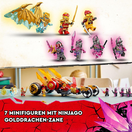 LEGO Ninjago 71773 Kais Golddrachen-Raider [neu]