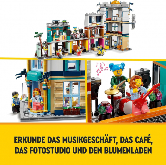 LEGO® Creator 31141 Hauptstraße [neu - Siegel geöffnet / Verpackung leicht beschädigt]