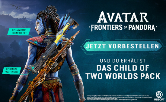 Avatar Frontiers of Pandora (deutsch spielbar) (AT PEGI) (PS5) inkl. Child of Two Worlds Pack