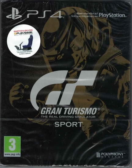 Gran Turismo Sport Special Steelbook Edition (deutsch spielbar) (AT PEGI) [Playstation VR kompatibel] (PS4)