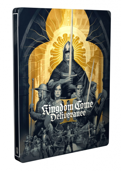 Kingdom Come Deliverance II Limited Steelbook Edition [uncut] (deutsch/englisch spielbar) (AT PEGI) (PC) [Code in a Box] inkl. Löwenwappen DLC