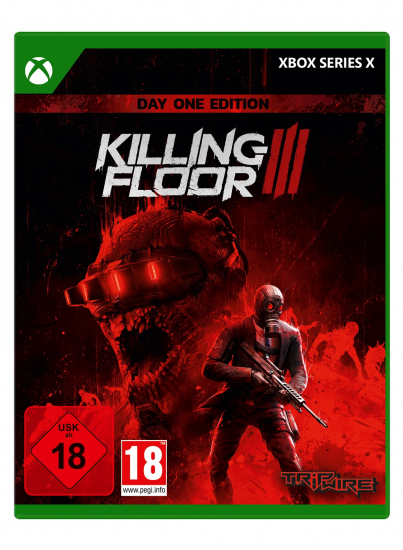 Killing Floor 3 Day One Edition (deutsch spielbar) (AT PEGI) (XBOX Series X) inkl. Tactical Bundle & Clamefield Patrol Character Skins DLC