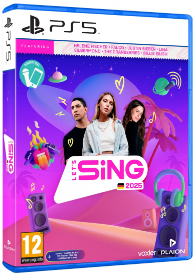 Let's Sing 2025 German Version (deutsch spielbar) (AT PEGI) (PS5)