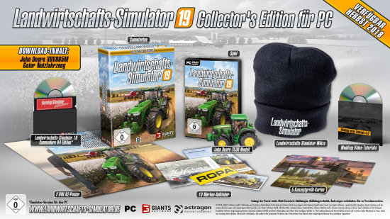 Landwirtschafts-Simulator 19 Collector's Edition (deutsch) (AT PEGI) (PC DVD)