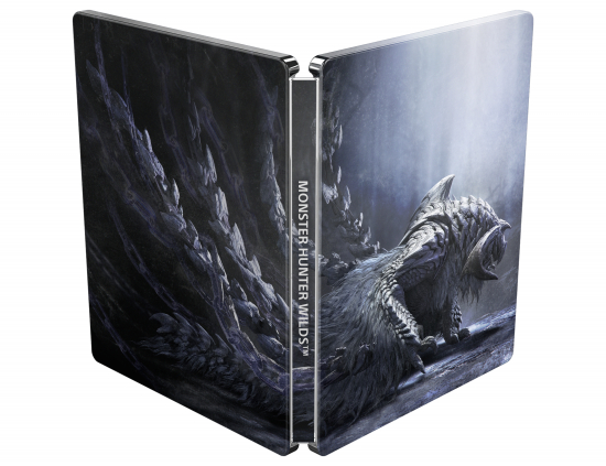 Monster Hunter Wilds Steelbook Edition (deutsch spielbar) (AT PEGI) (XBOX Series X) inkl. Gildenritter-Rüstungsset / Talisman